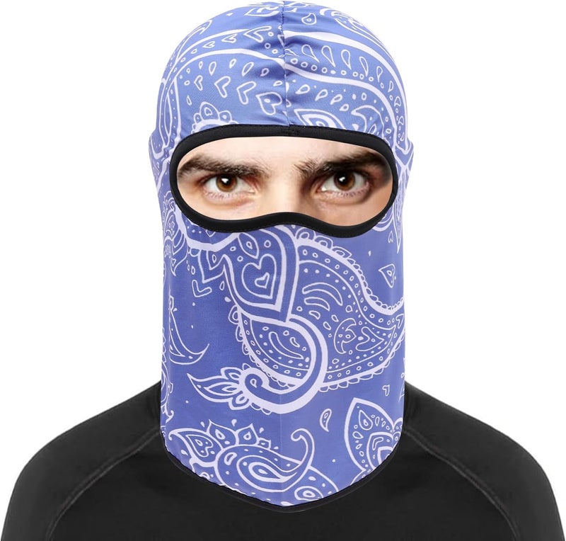 Cutewing Balaclava Mask 3D Print Full Face Mask Cooling Neck Gaiter Sun Protection Face Cover Mask Windproof Ski Mask - Image 2